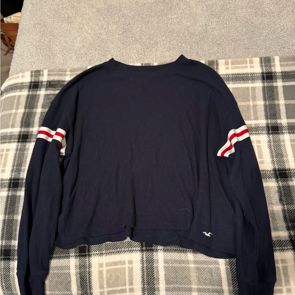 Hollister Navy Boyfriend Tee